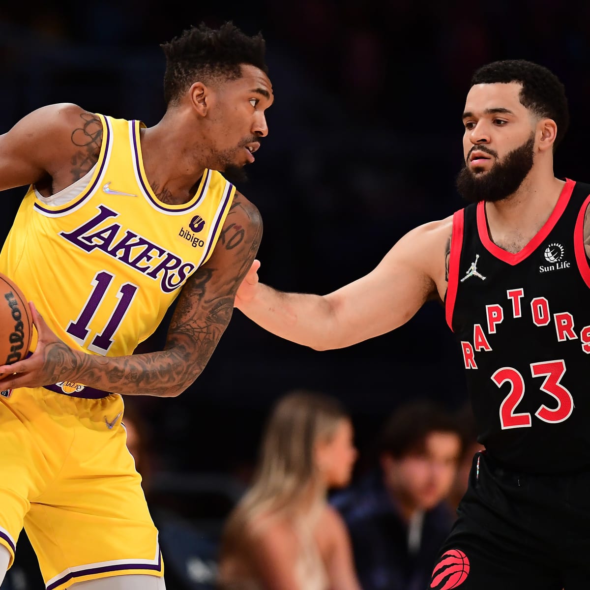 Wayne Ellington discusses how the Lakers' frontcourt will help guards