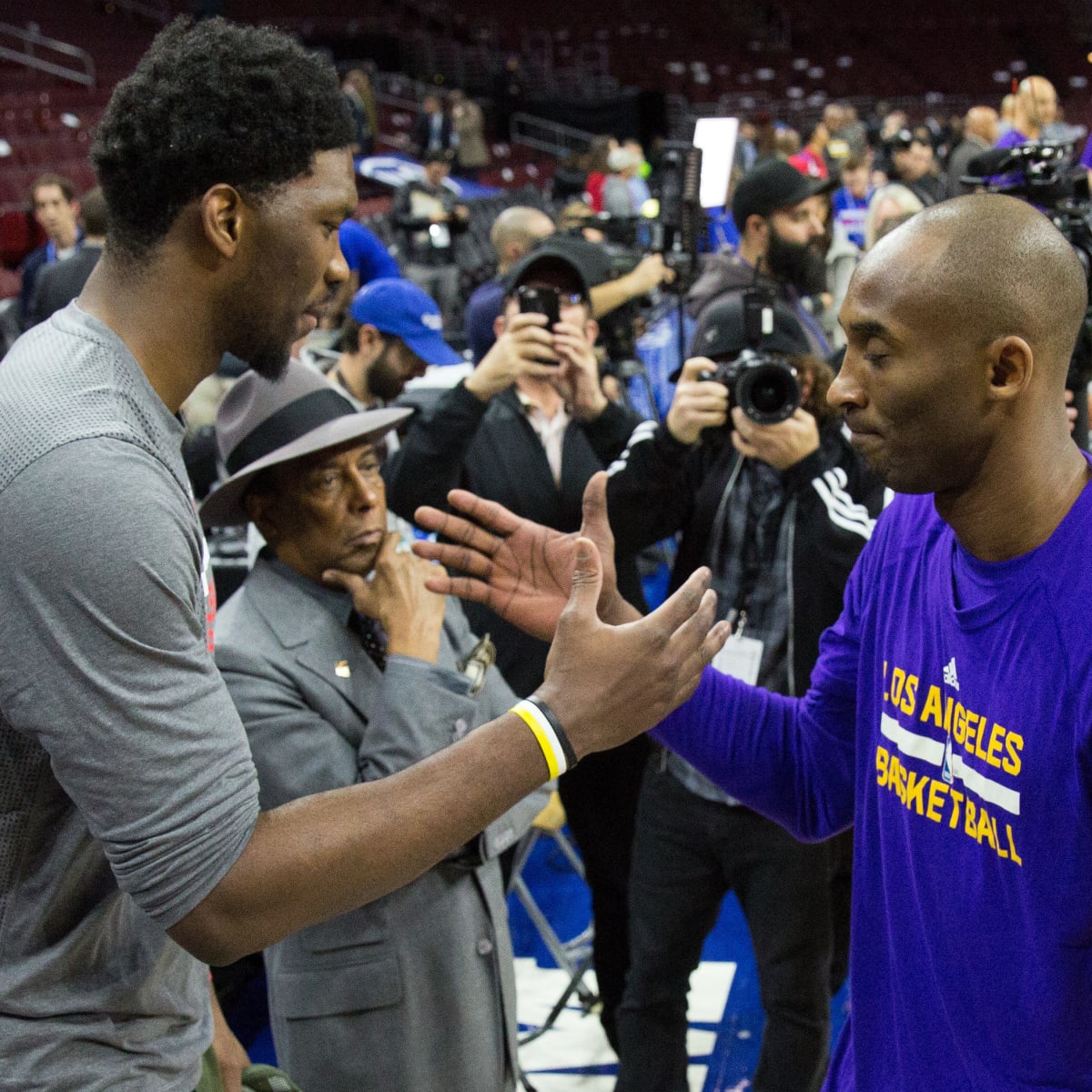 Joel Embiid says Kobe Bryant inspired his journey to the NBA