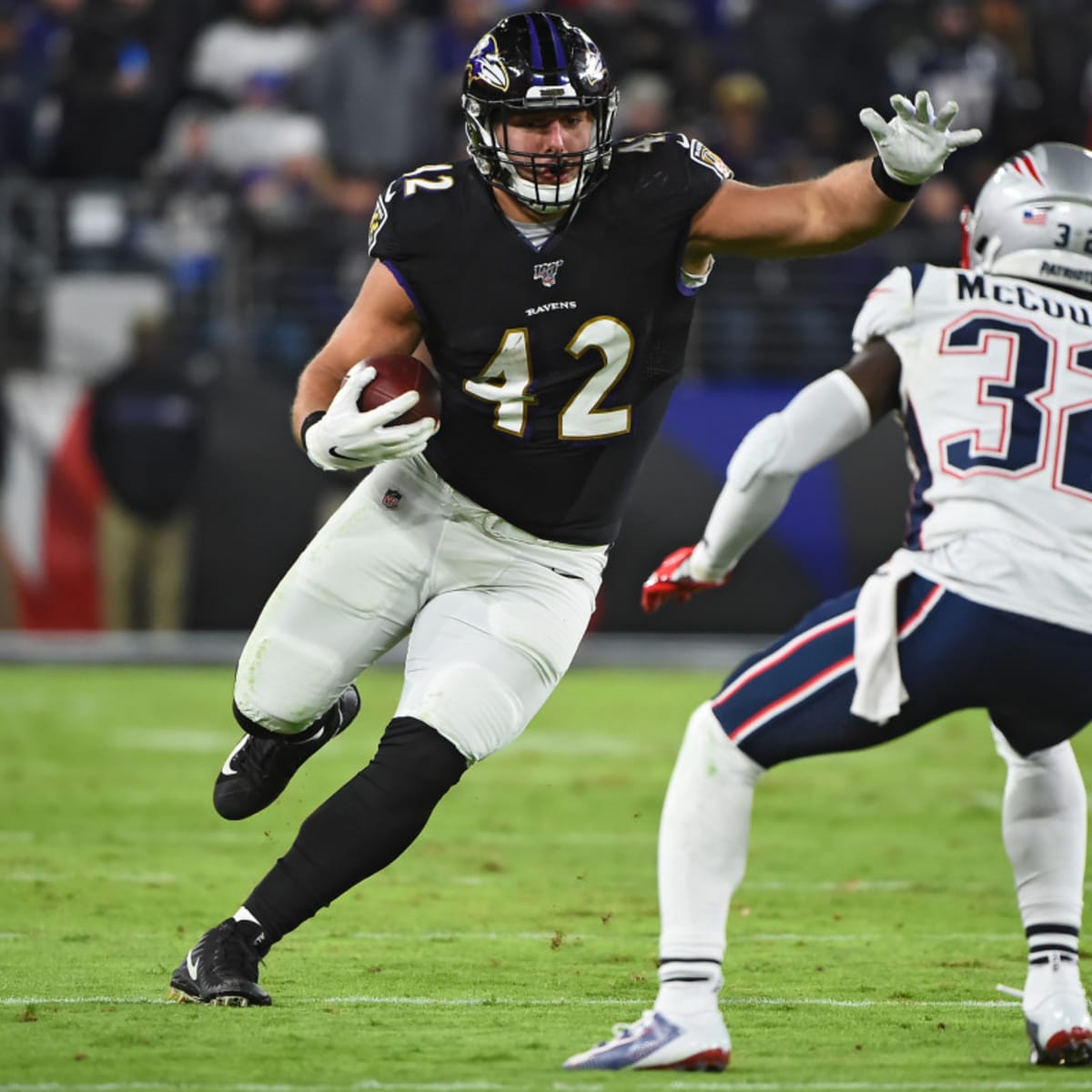 Baltimore Ravens fullback Patrick Ricard of Spencer relishing Pro Bowl  appearance