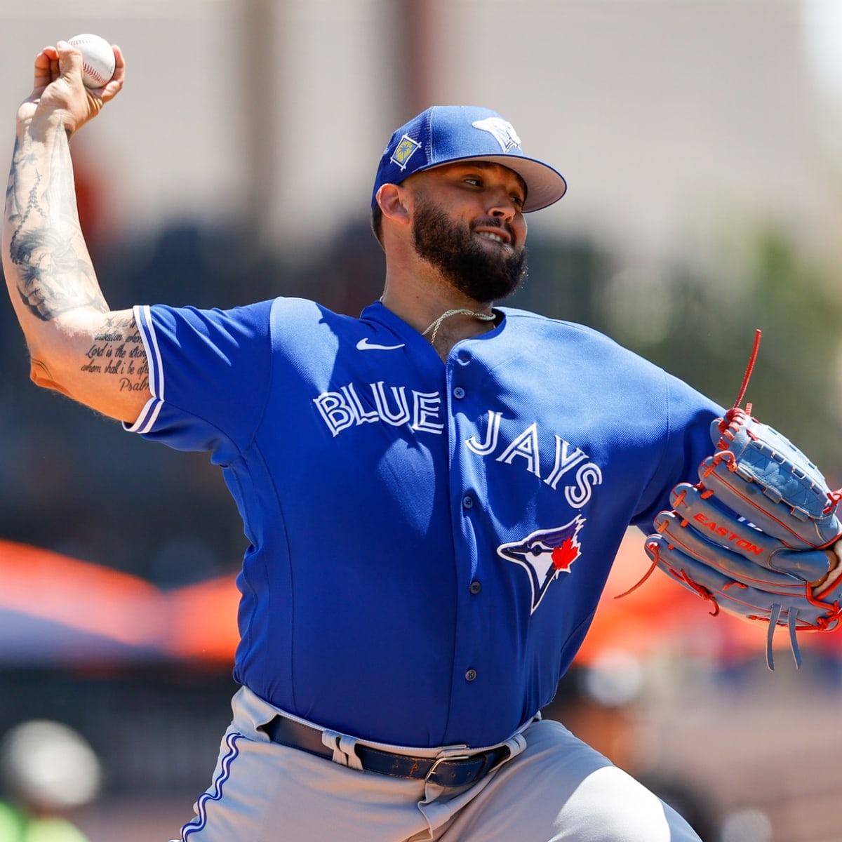 Blue Jays' Manoah produces 'great content' with arm and voice at