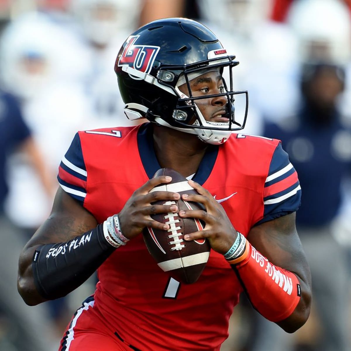 The Atlanta Falcons should draft Liberty QB Malik Willis