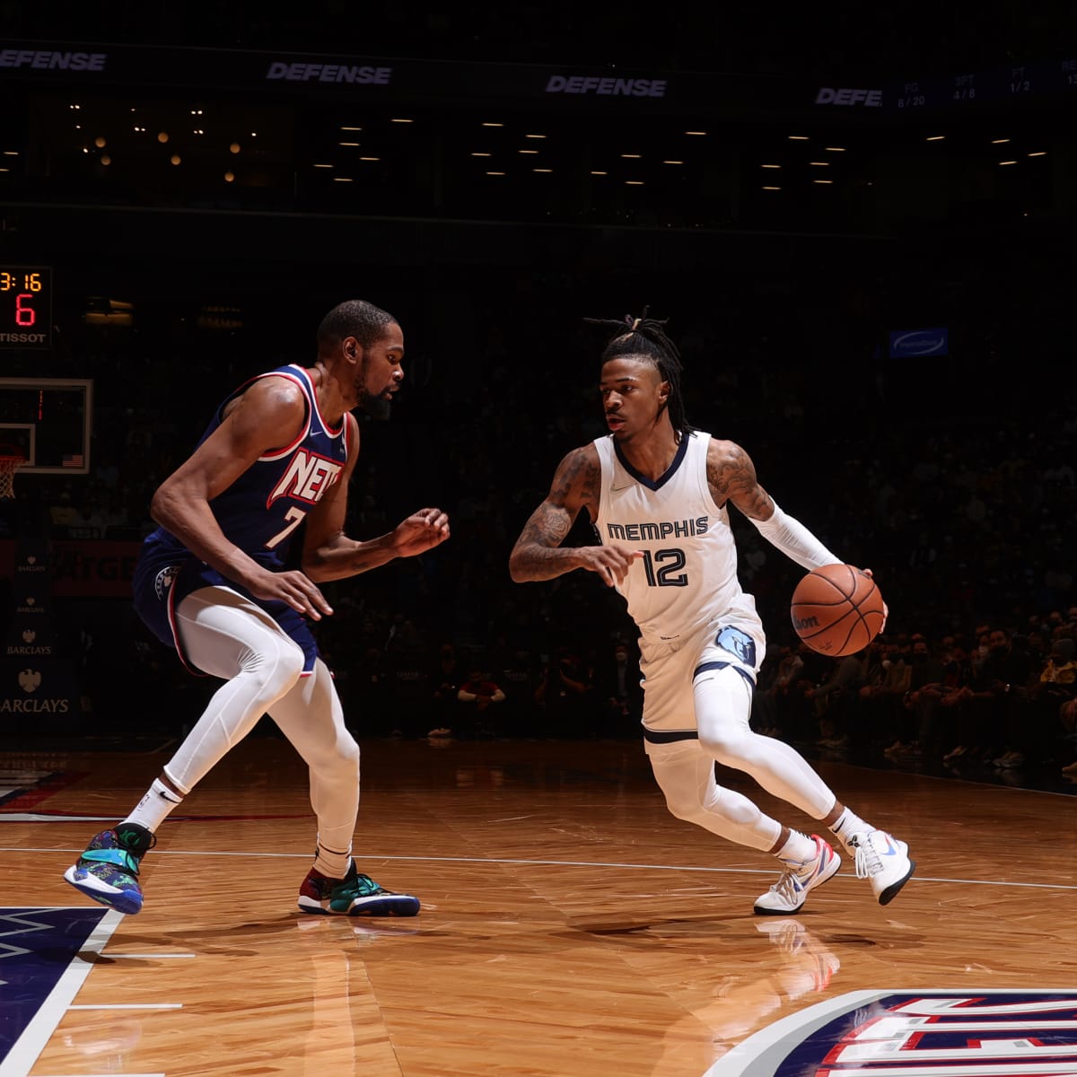 Ja Morant Wore Kobe Bryant and Kevin Durant's Shoes During NBA Season -  Sports Illustrated FanNation Kicks News, Analysis and More