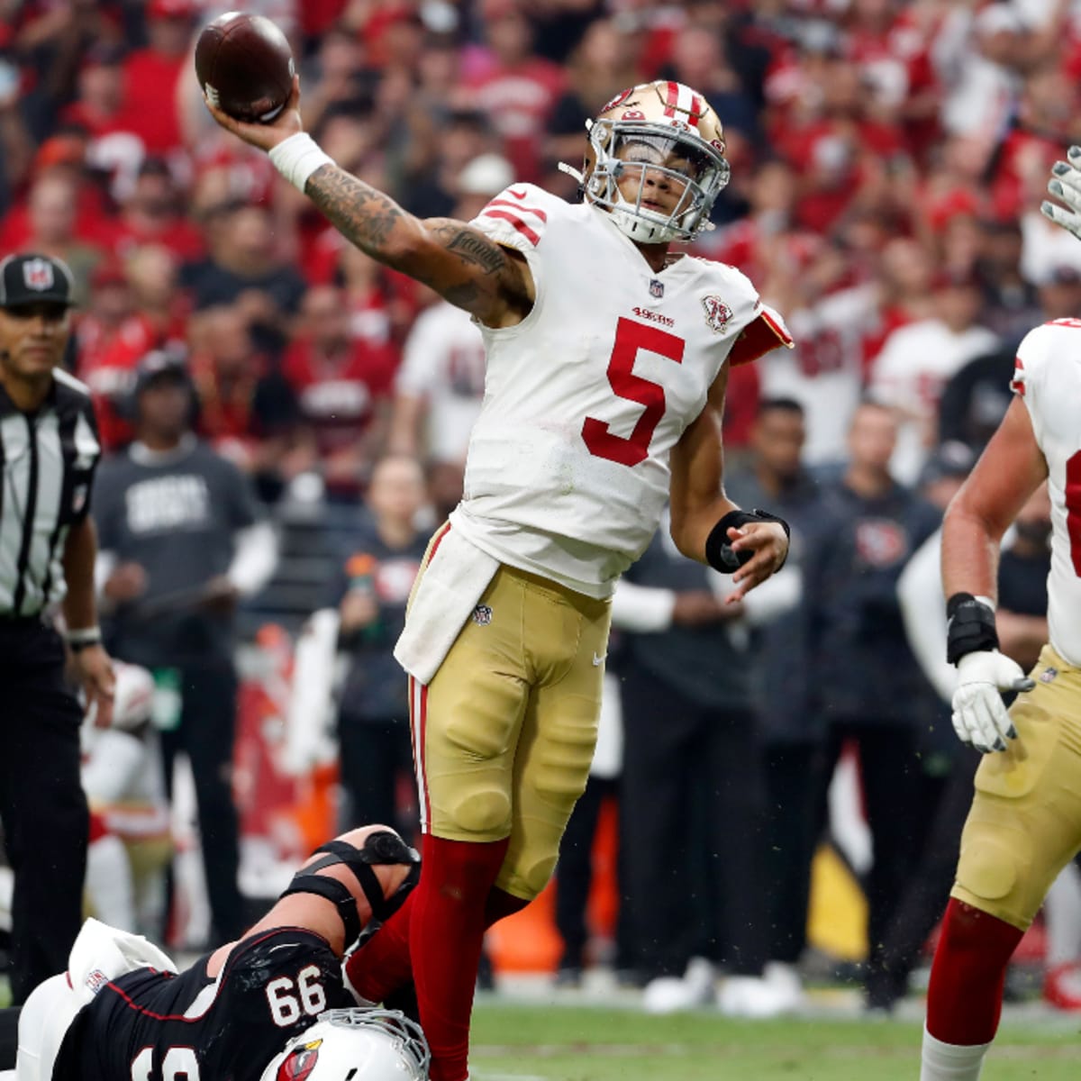 49ers news: Kyle Shanahan gives his vote of confidence to Trey Lance -  Niners Nation