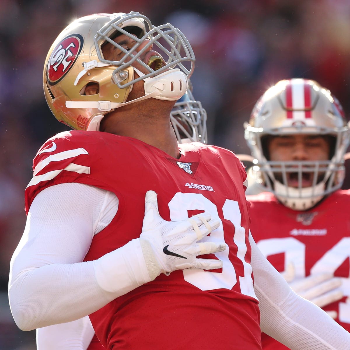 Former Oregon Duck Arik Armstead feasting on quarterbacks during