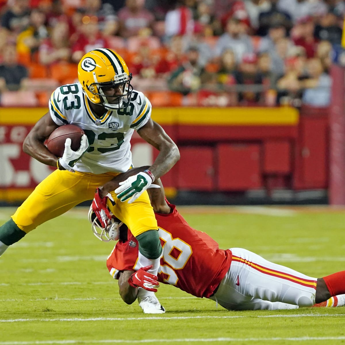 Chiefs add to rebuilt WR corps, sign former Packers wide receiver