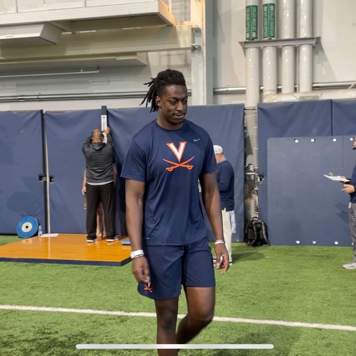 Virginia Football NFL Pro Day: Jelani Woods Continues to Raise Draft Stock  - Sports Illustrated Virginia Cavaliers News, Analysis and More
