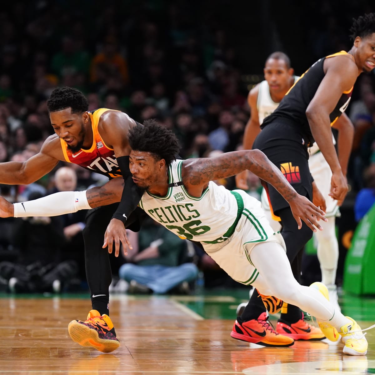 Veteran Celtics guard Marcus Smart drops a spot in recent 2014 NBA