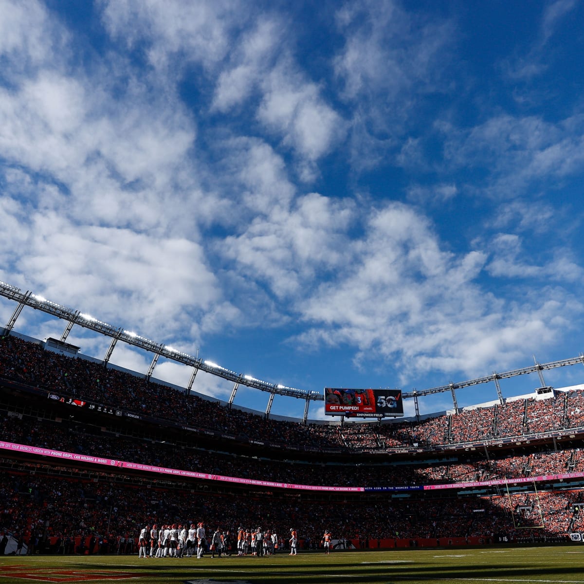 Denver Broncos Empower Field at Mile High Catches on Fire - Sports  Illustrated Mile High Huddle: Denver Broncos News, Analysis and More