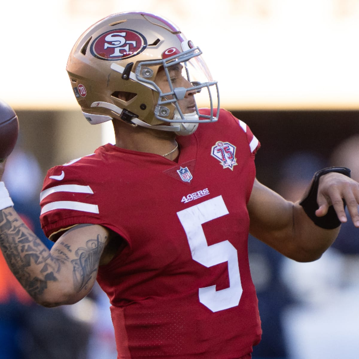 49ers QB Trey Lance Sends a (Not So Subtle) Subliminal Message - Sports  Illustrated San Francisco 49ers News, Analysis and More