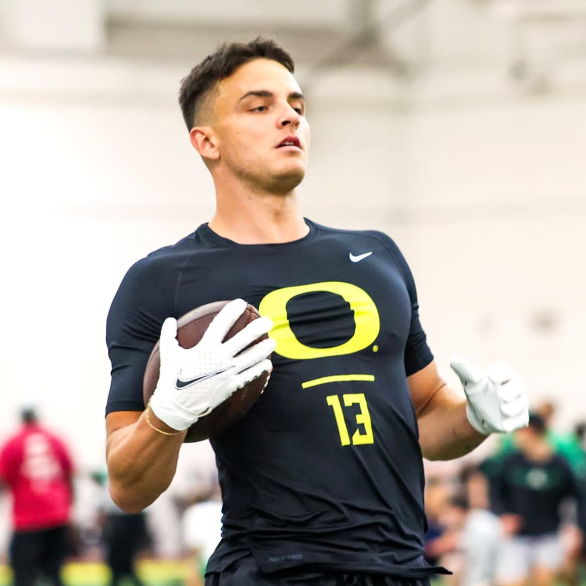 Devon Allen continues his football transformation