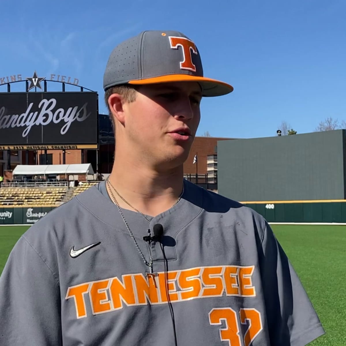 Drew Beam reacts to Vols' sweep of Mississippi State