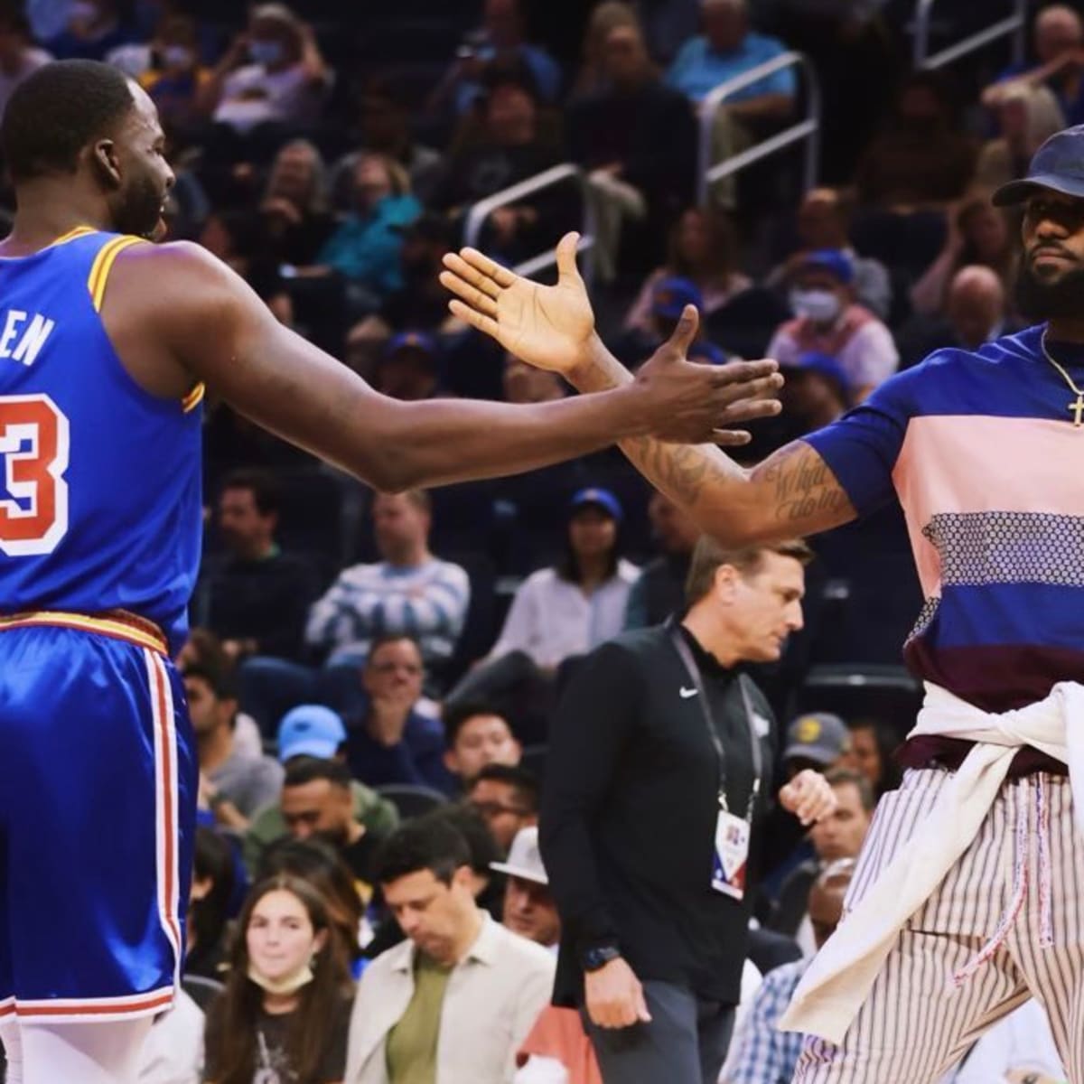 Golden State Warriors' Draymond Green, Los Angeles Lakers' LeBron James  share a rivalry and a friendship