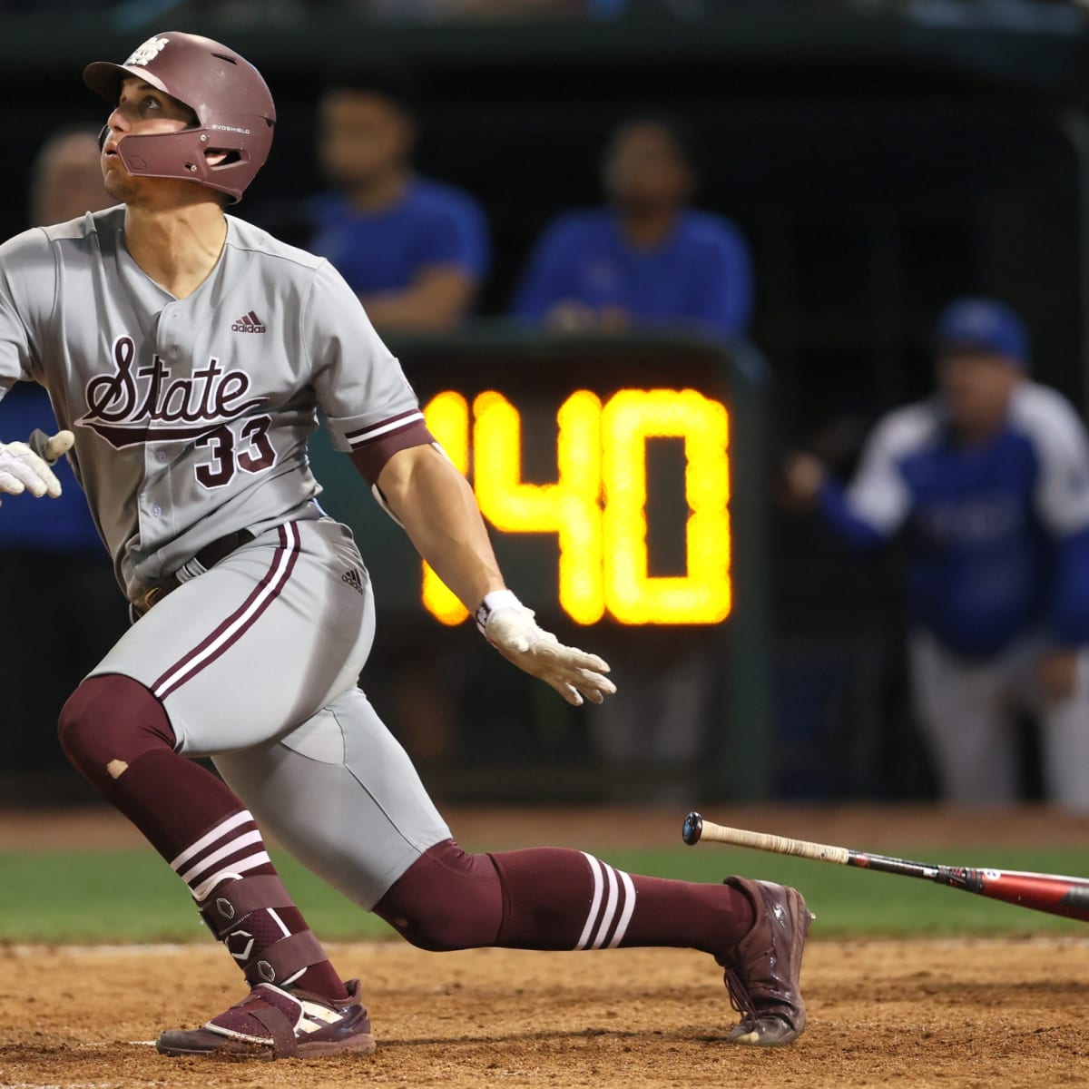 BRPROUD  LSU Baseball falls in Game One vs Miss St