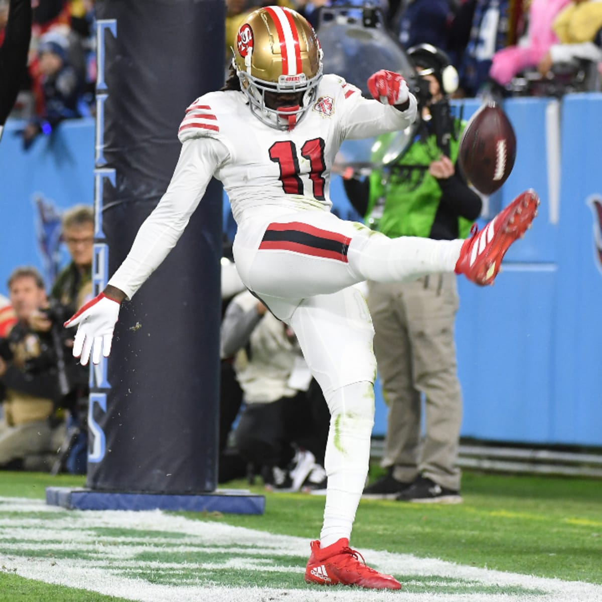 49ers WR Brandon Aiyuk is earning respect and focus from opponents - The San  Diego Union-Tribune