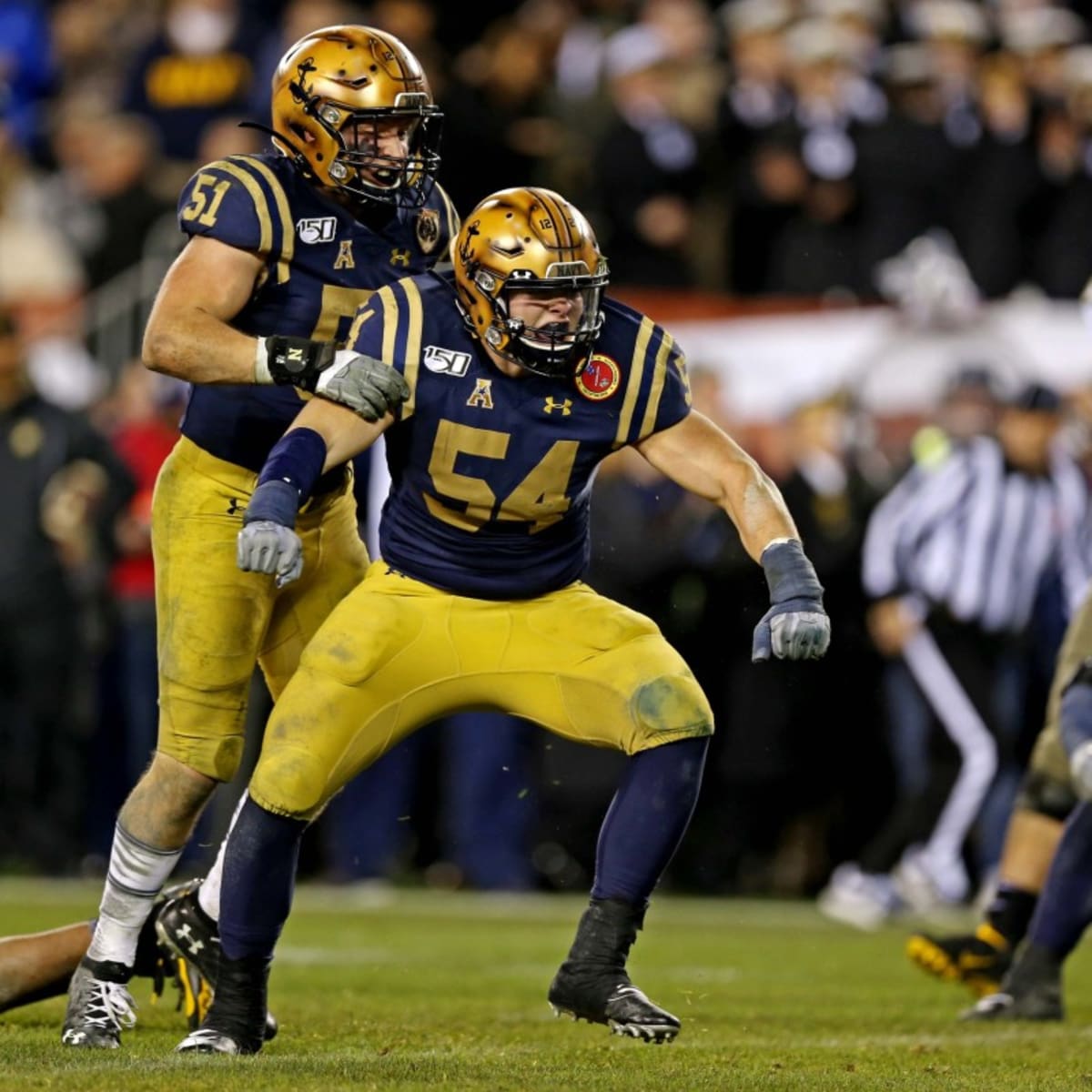 Shrine Bowl Interview With Navy's Diego Fagot: A High-Energy