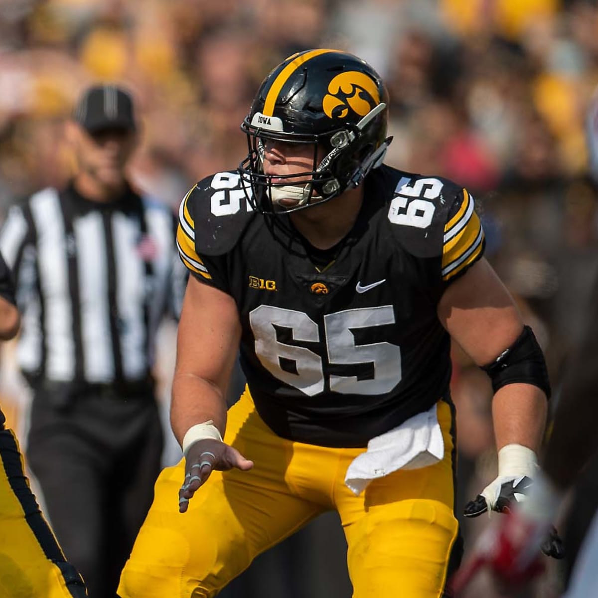 Iowa football's Tyler Linderbaum picked by Baltimore Ravens in NFL Draft