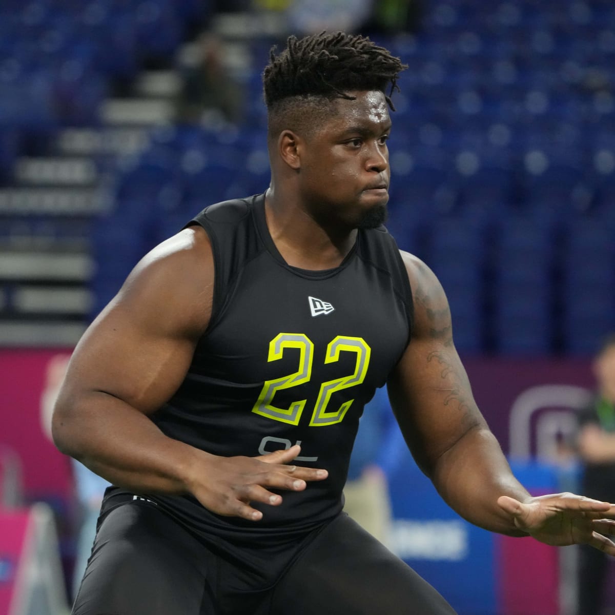 2022 NFL Draft: Offensive Lineman Zion Johnson, Boston College, Round 1,  Pick 17