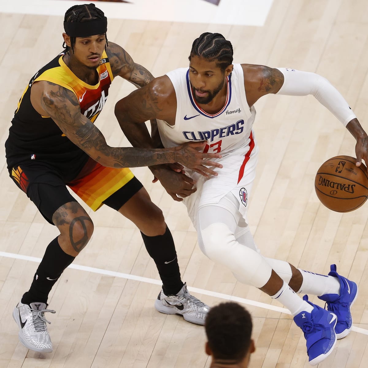 April 3, 2022, Los Angeles, California, USA: Paul George #13 of the Los  Angeles Clippers during their NBA game against the New Orleans Pelicans on  Sunday April 3, 2022 at Crypto.com Arena