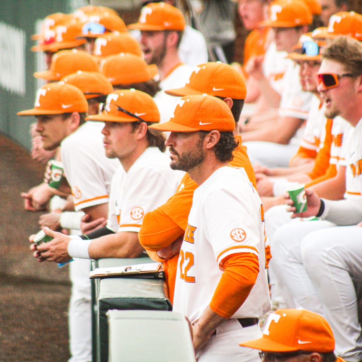 Tony Vitello on his impressions during Tennessee baseball fall practices