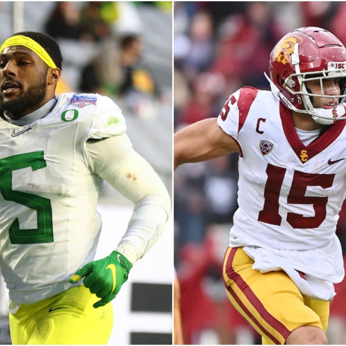 Kayvon Thibodeaux falls to the NY Jets in 7-round 2022 NFL Mock Draft