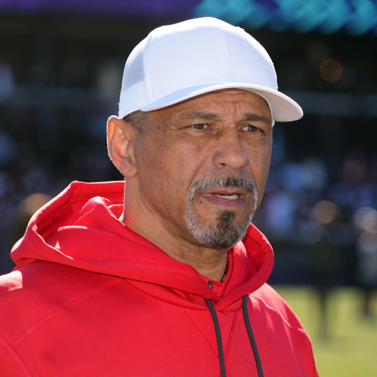 Defensive Backs Coach Rod Woodson during a game vs the Cleveland Browns.