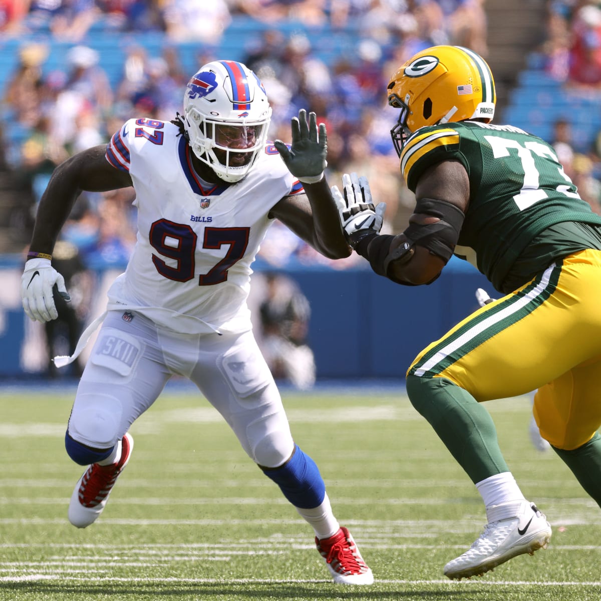 Mario Addison says 'the sky's the limit' for Bills pass rush