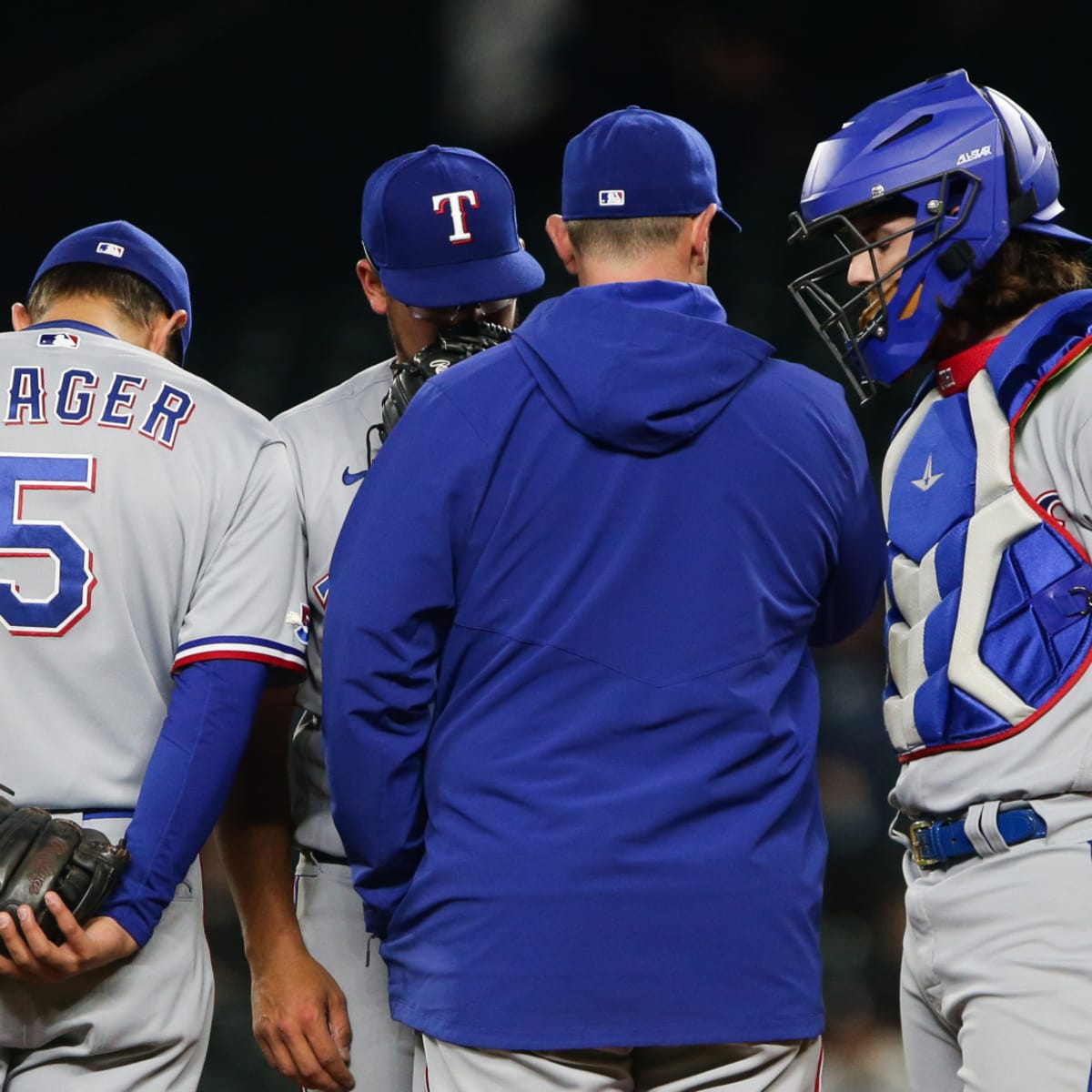 Rangers starting pitcher Gray exits in 5th inning after comebacker