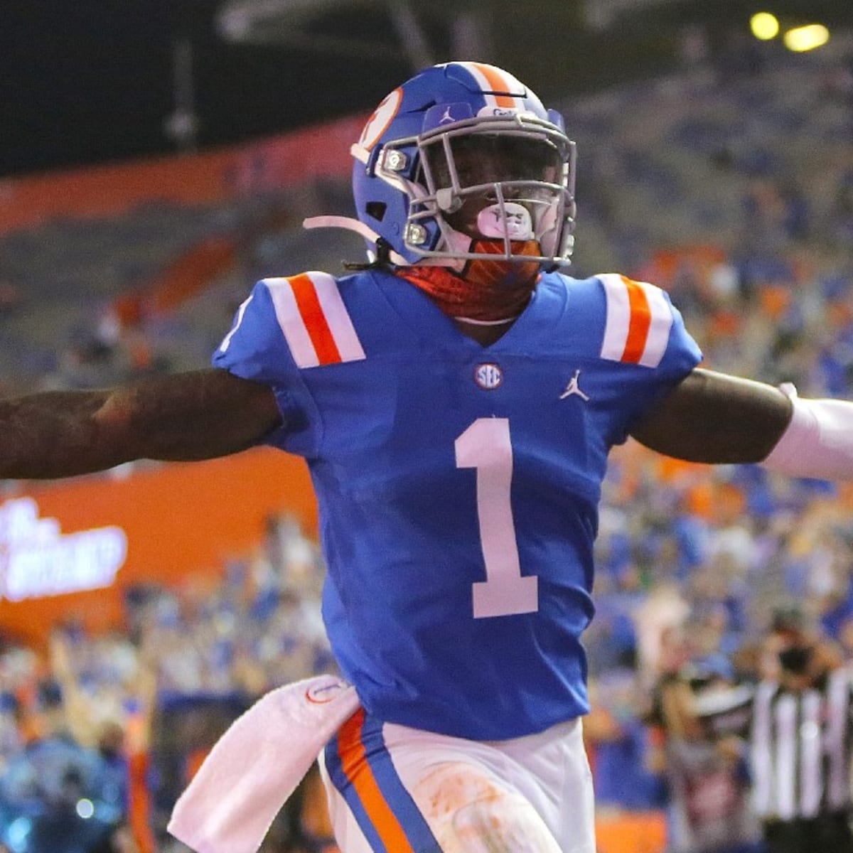 Former Gators WR Kadarius Toney goes No. 20 overall to New York Giants