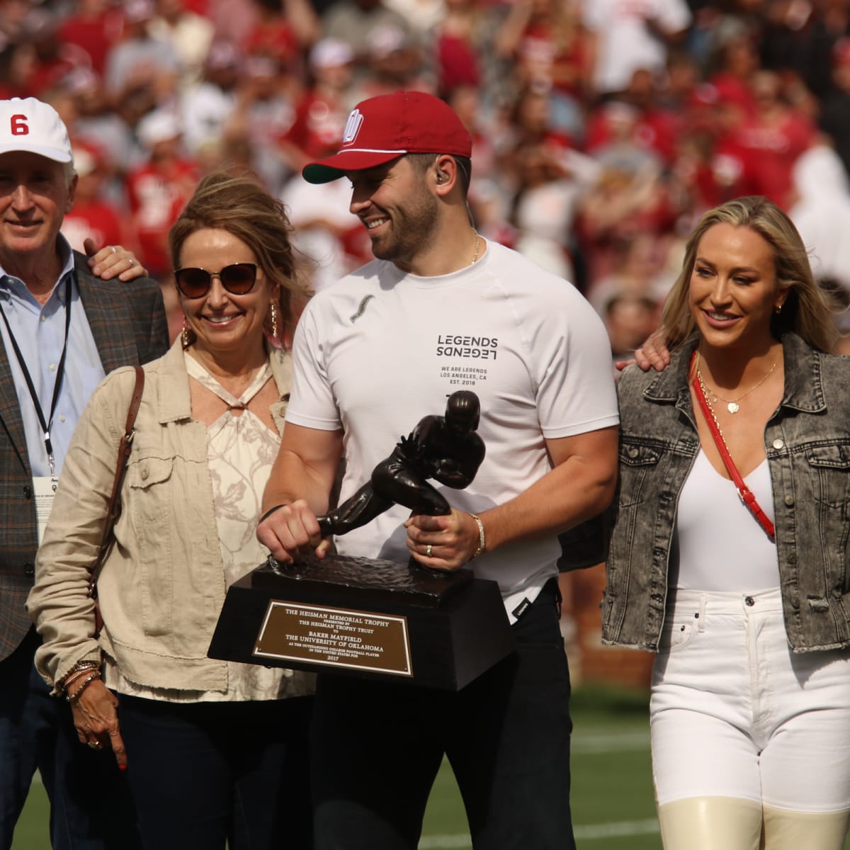 Oklahoma football: Baker Mayfield's journey marked with bravado, humility  and one big leap of faith, Sports