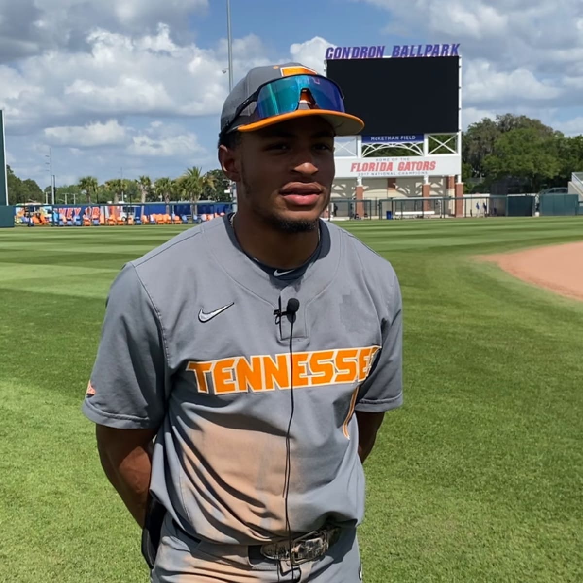 Christian Moore reacts to Vols' sweep of Mississippi State