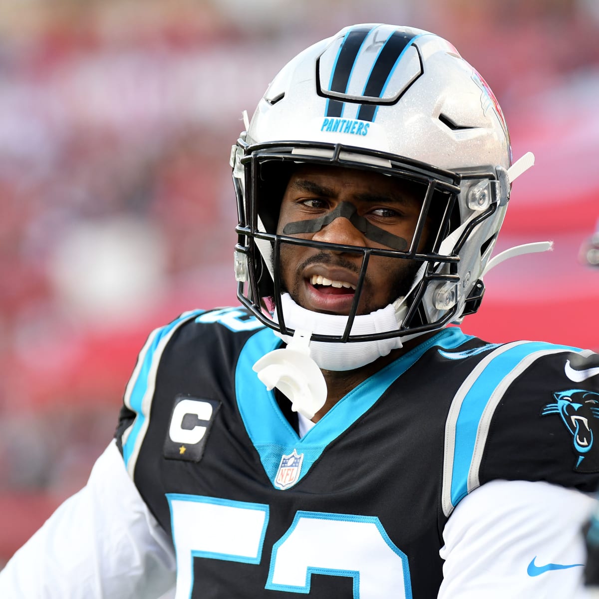 Could Brian Burns miss the Panthers' first game of the season?