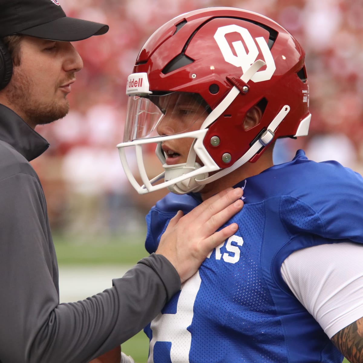 My joy and happiness': Dillon Gabriel captains OU football's offense with  family watching in 1st start with Sooners, Sports