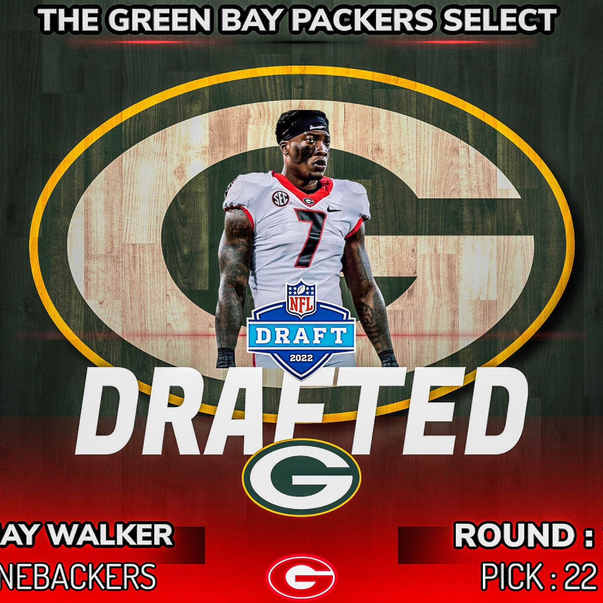 Quay Walker Drafted by Green Bay Packers - Sports Illustrated Georgia  Bulldogs News, Analysis and More