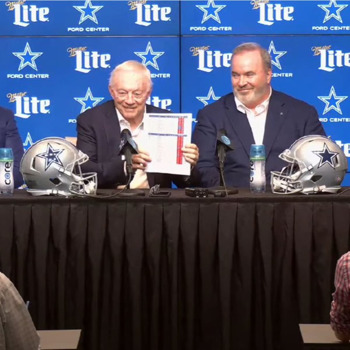 Dallas Cowboys Draft Board Leaked in Photos 