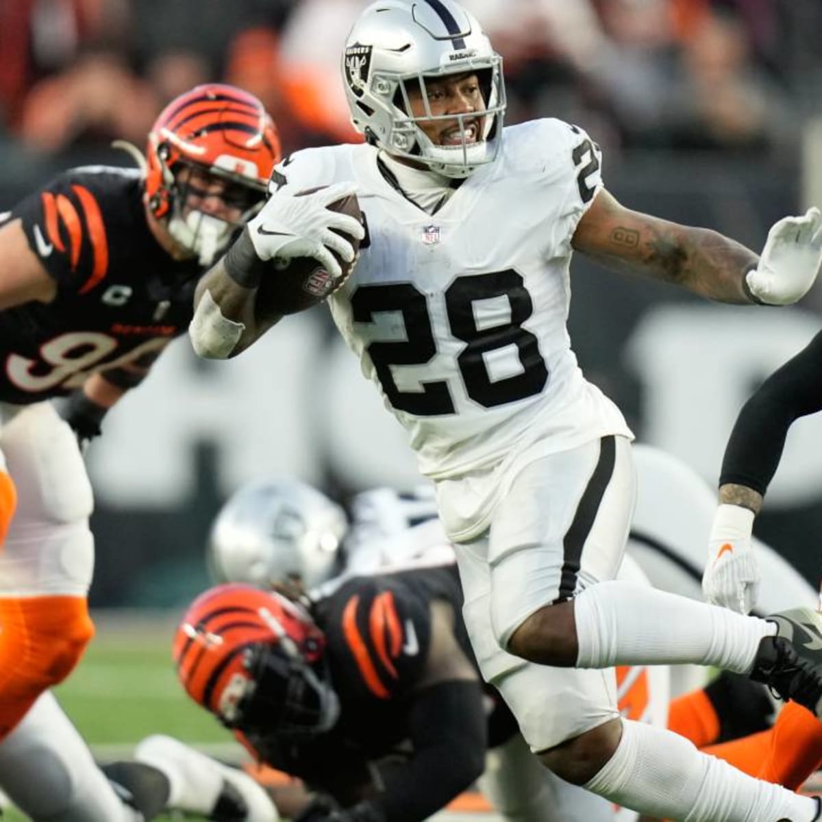 Josh Jacobs fantasy football profile: 2021 projections for No. 46 in  preseason rankings - DraftKings Network