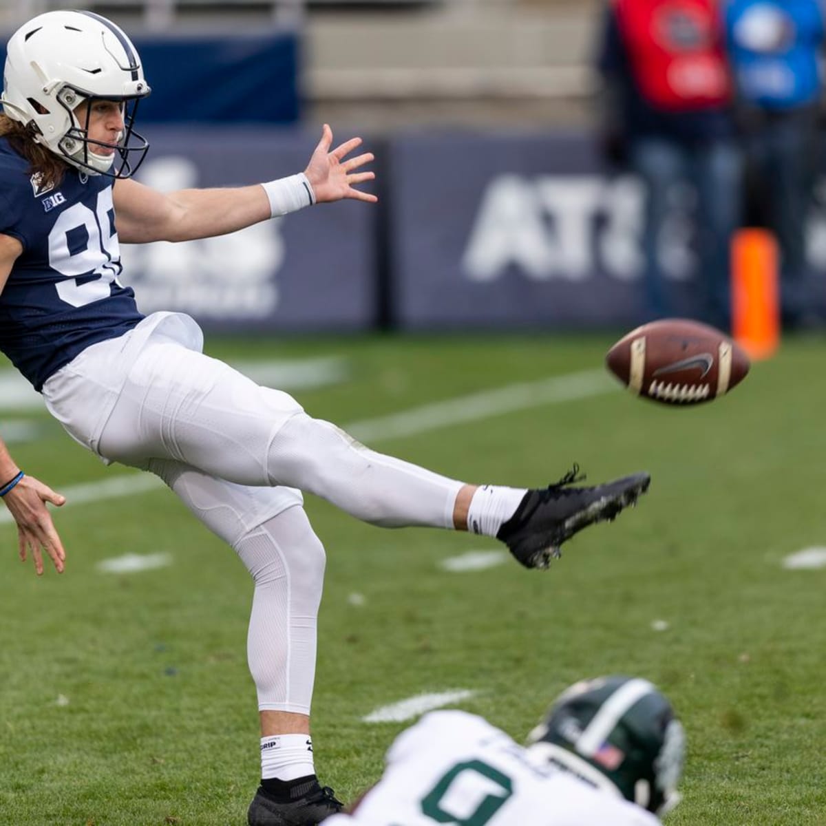 Baltimore Ravens - We've selected Penn State punter Jordan Stout