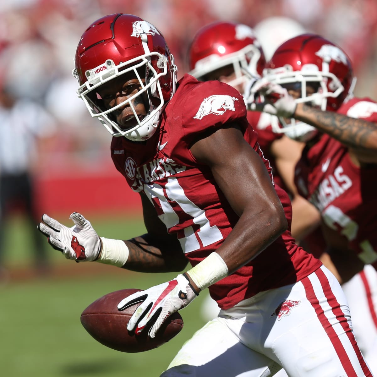 Montaric Brown of Arkansas drafted by Jacksonville Jaguars in 2022