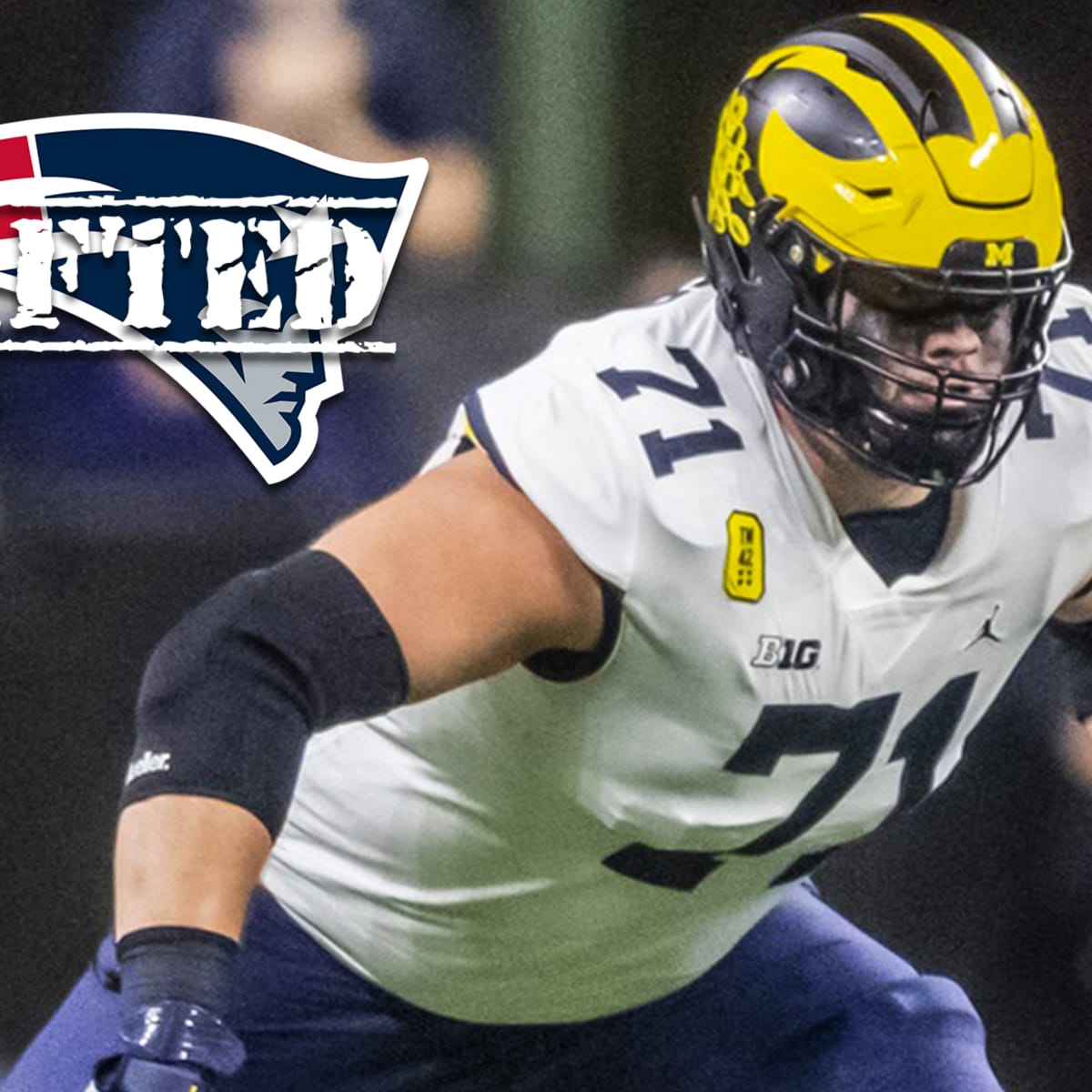 Patriots select offensive guard Andrew Stueber in round 7 of the 2022 NFL  Draft