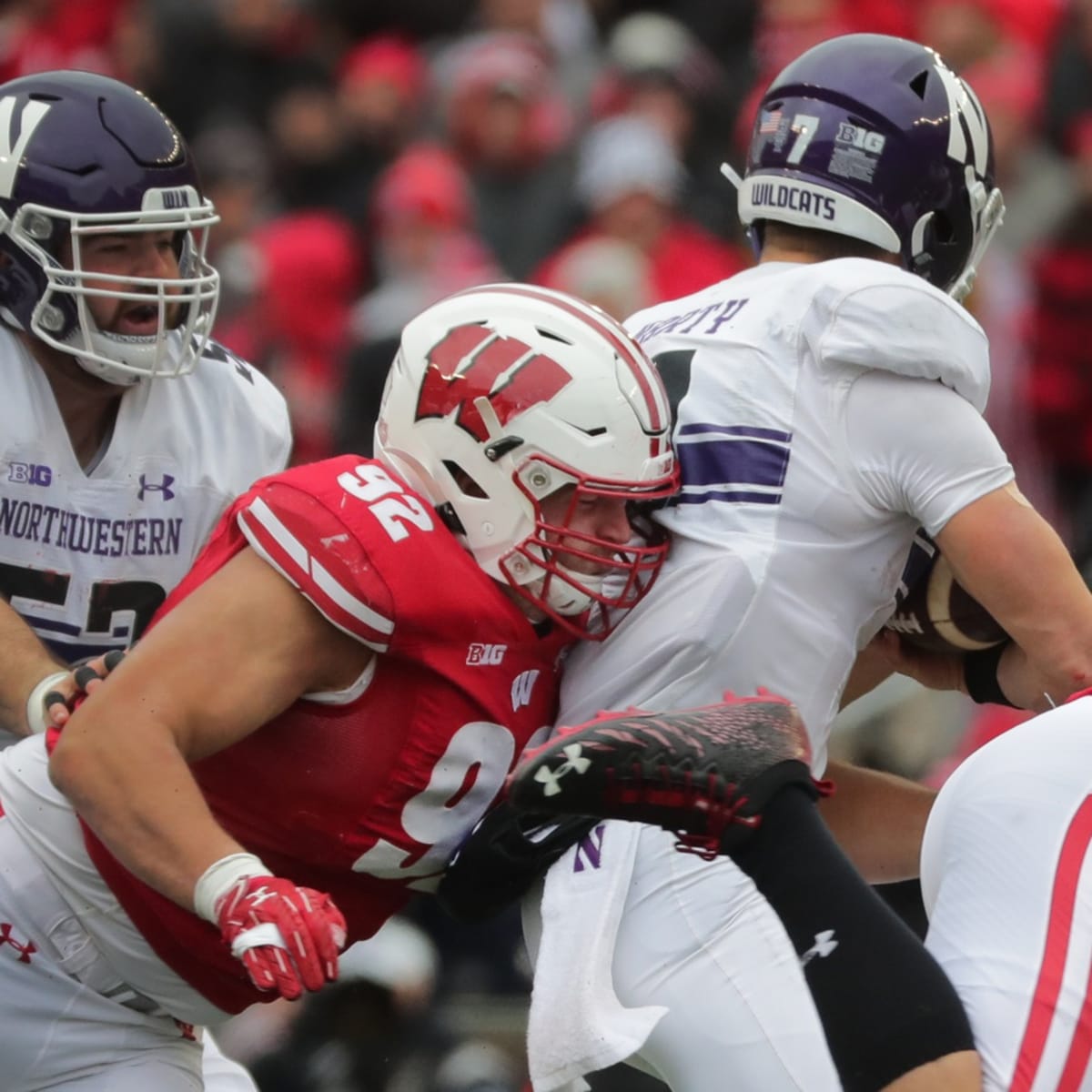 NFL Draft 2022: DE Matt Henningsen on Wisconsin Pro Day