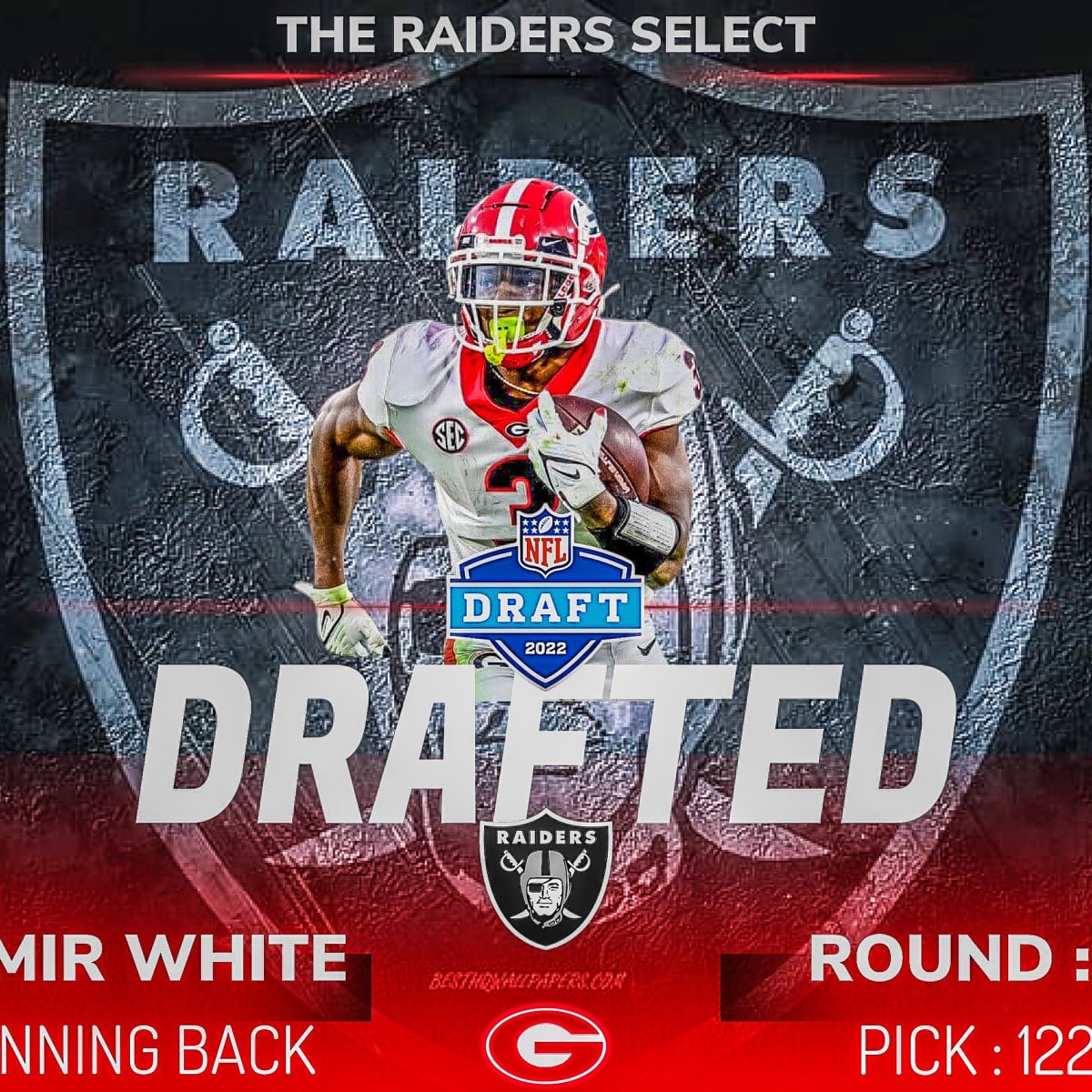 Las Vegas Raiders select Georgia running back Zamir White in 2022 NFL Draft  - On3