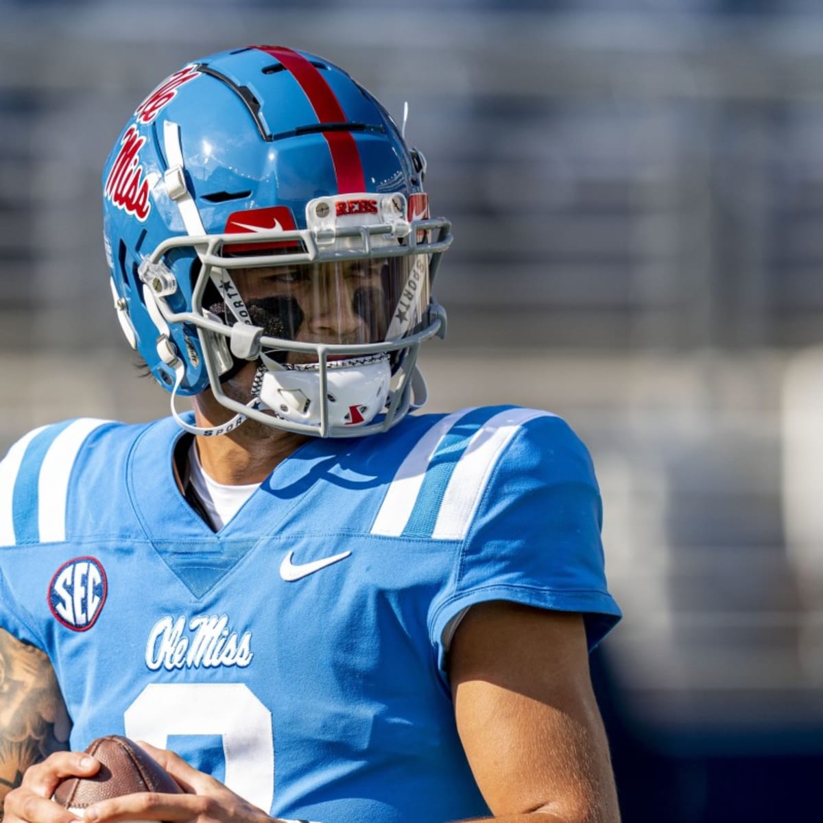 MISSISSIPPI QB MATT CORRAL IS NO. 1 PROSPECT ON CHRIS SIMMS' 2022