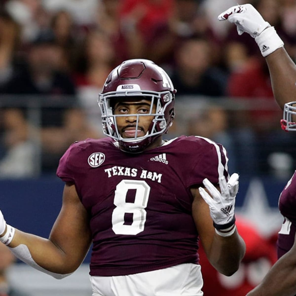 Former Texas A&M Aggeis Defensive Tackle Kingsley Keke Cut by