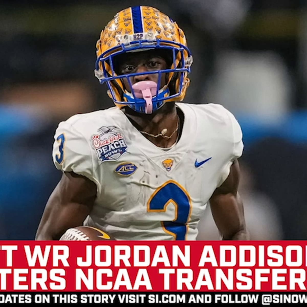 Pitt All-American WR Jordan Addison enters transfer portal