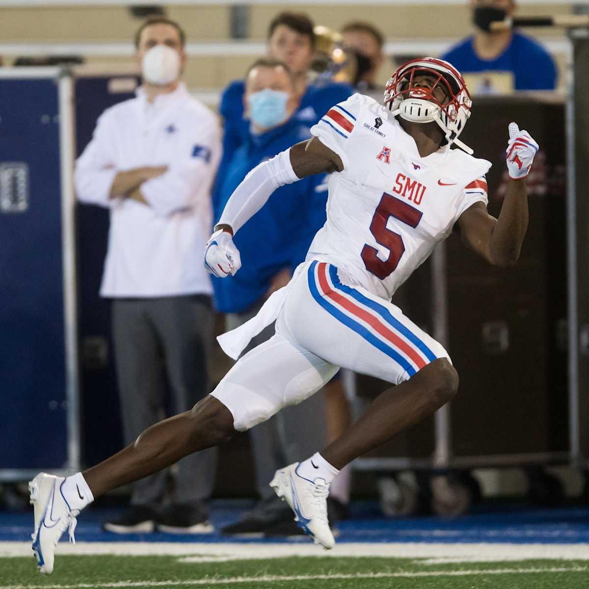 PFF College on X: The San Francisco 49ers pick SMU WR Danny Gray at No.  105 overall. NINE receiving touchdowns in 2021 (tied for 3rd among AAC WRs)  ♨️  / X