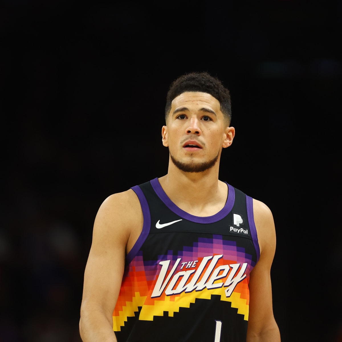 Devin Booker gives sneak peak at Suns' new uniforms