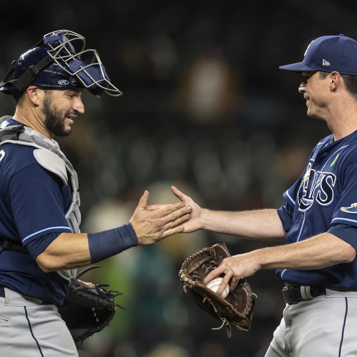 Tamp Bay Rays catcher and Cape Coral native Mike Zunino homers in