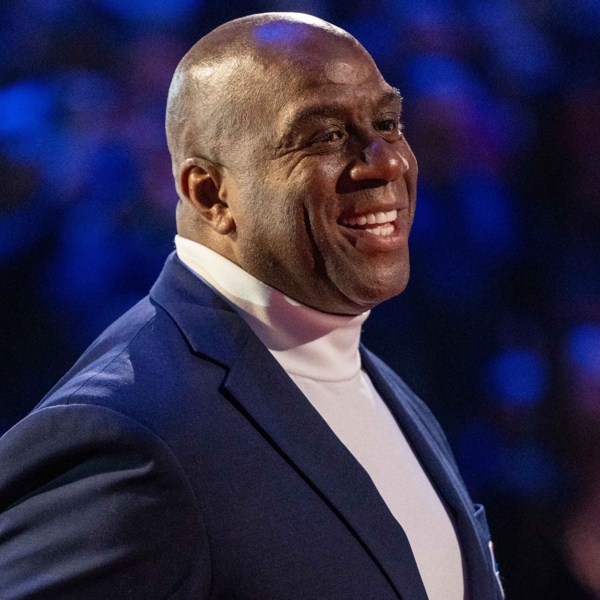 Magic Johnson's emotional reaction to deadly Michigan State