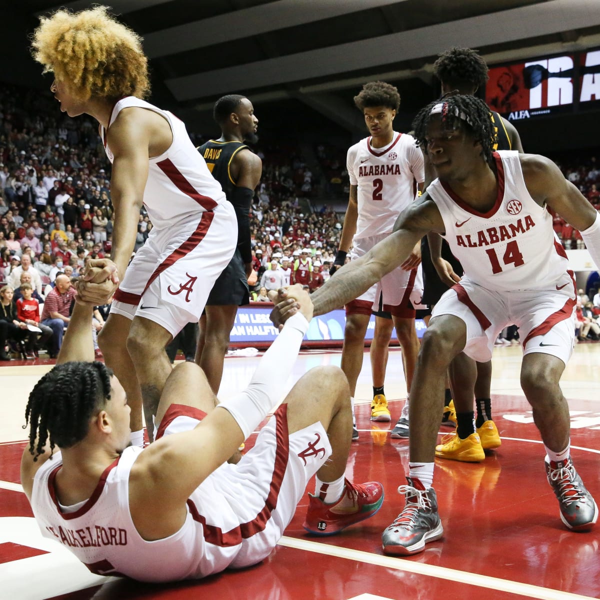 Two Alabama players invited to 2022 NBA draft combine 