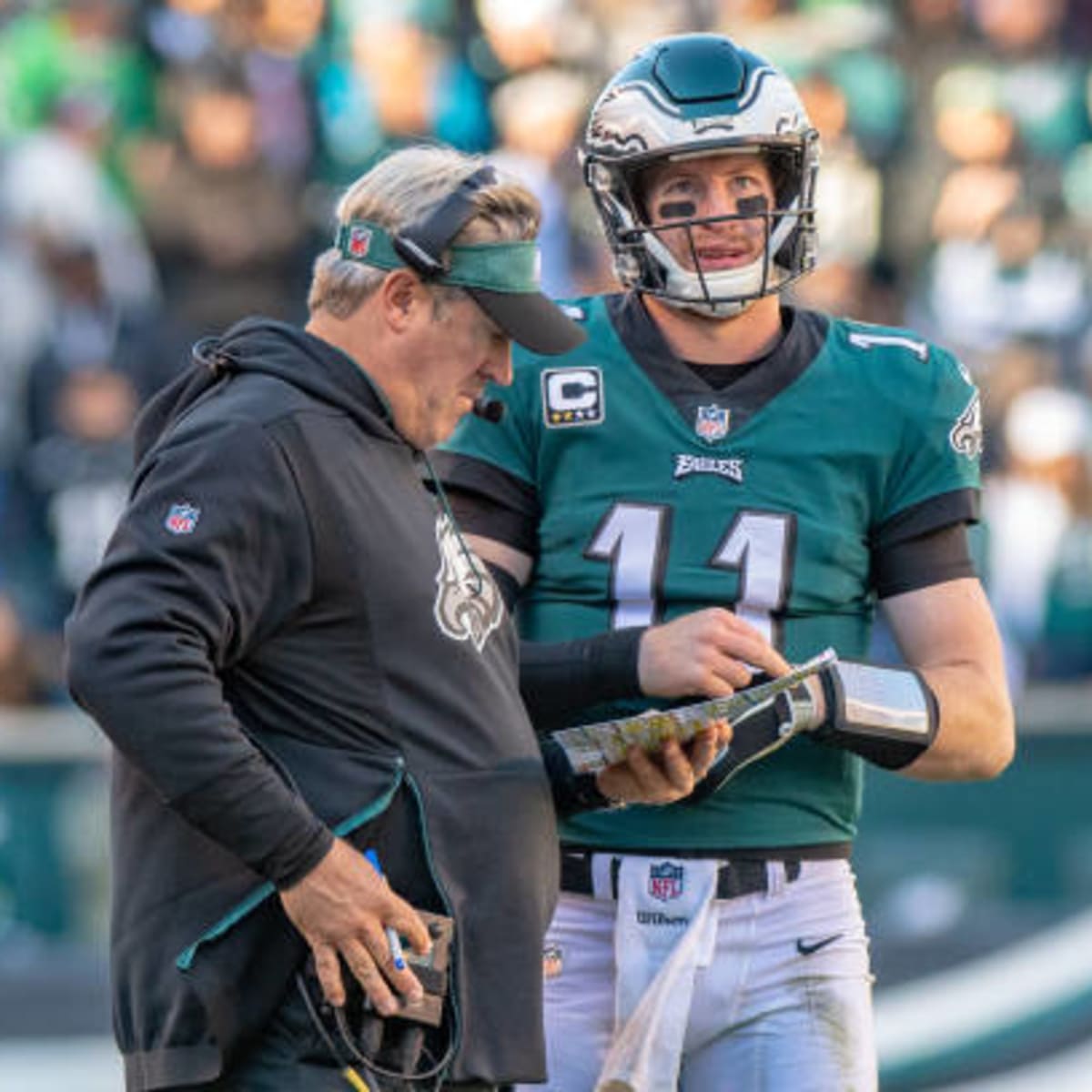 Carson Wentz says return to Linc will 'make for a good storyline'