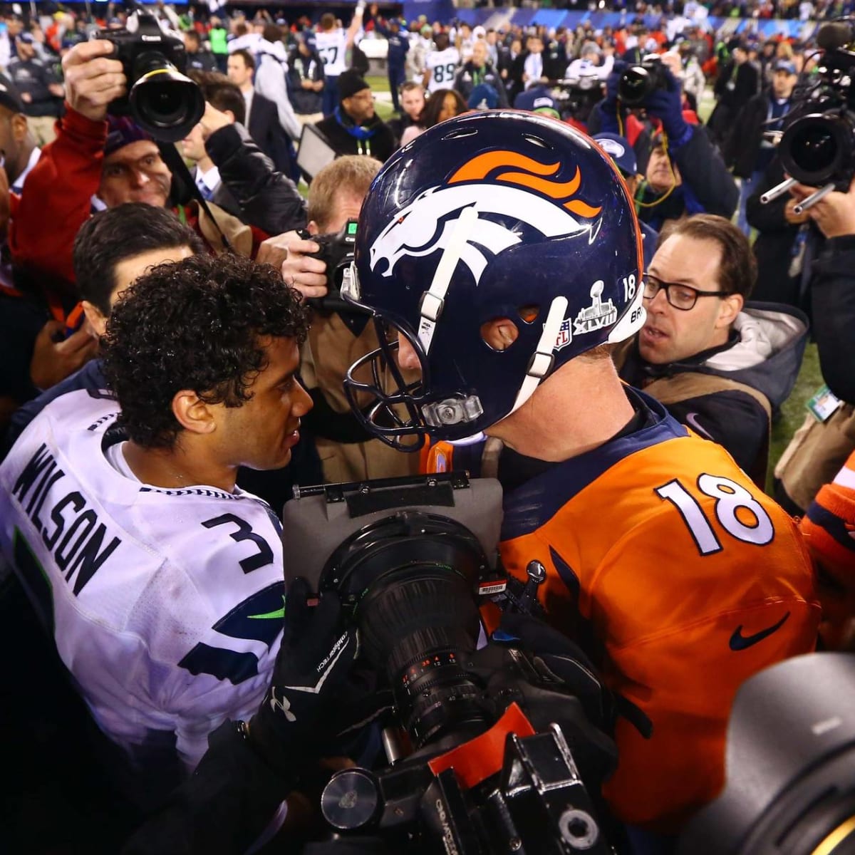 Russell Wilson Trying To Be The Next Peyton Manning In Denver